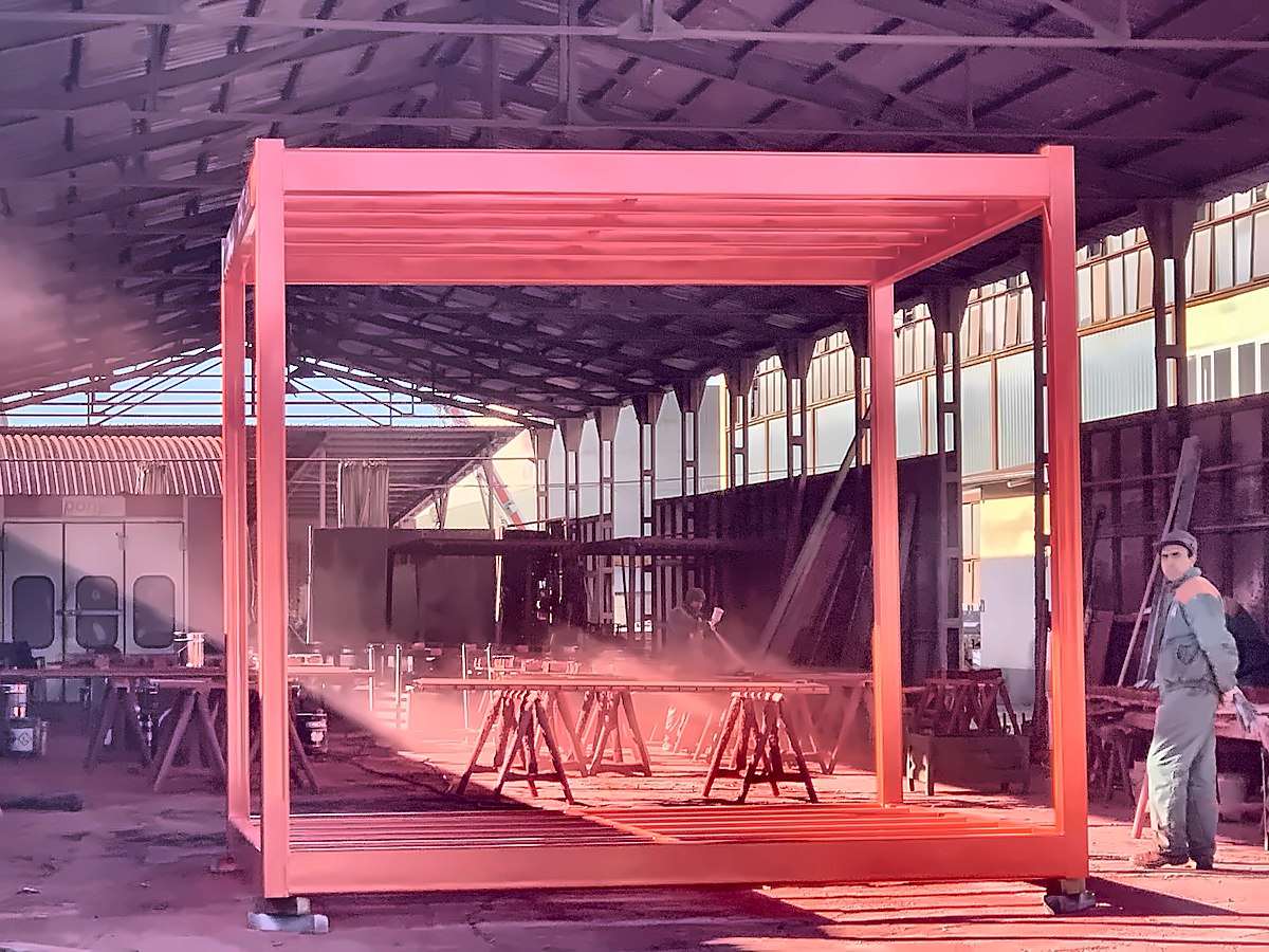 Steel superstructure prototype module
