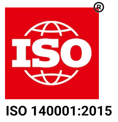 ISO 14001:2015 certified